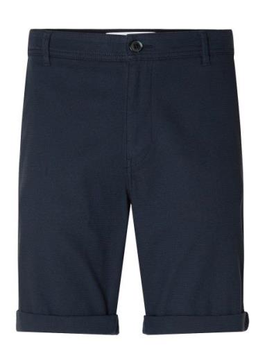 Slhslim-Luton Flex Shorts Noos Selected Homme Blue