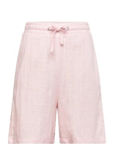 Tanja Linen Shorts Grunt Pink