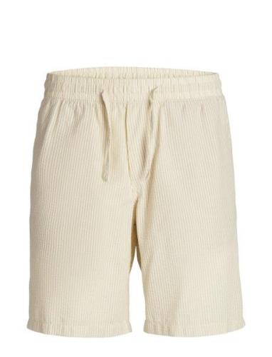 Jpstjaiden Jjpalma Seersucker Short Jack & J S Cream