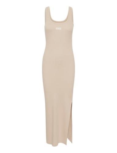 Drewgz Sl Logo Dress Gestuz Beige