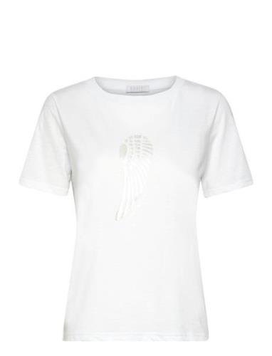 T-Shirt With Wing Coster Copenhagen White