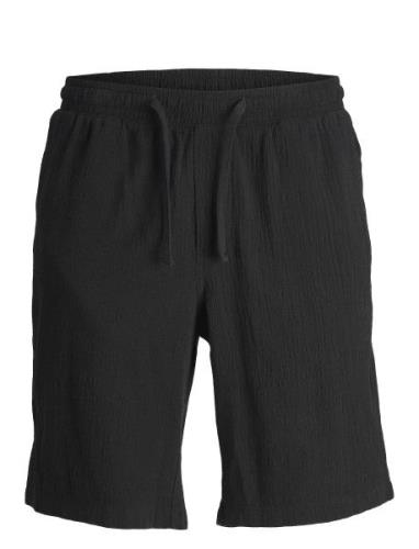 Jpstjaiden Jjcrinkle Jogger Short Sn Jack & J S Black