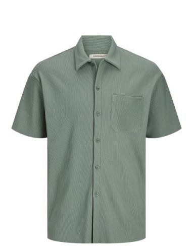 Jormykonos Plisse Resort Ss Shirt Jack & J S Green