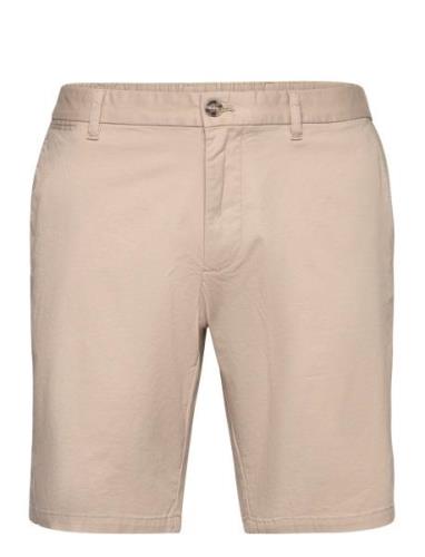 Slim-Fit Chino Cotton Bermuda Shorts Mango Beige