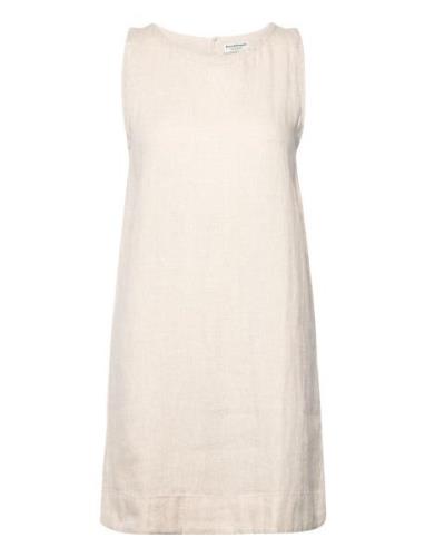 Bs Silva Dress Bruun & Stengade Beige