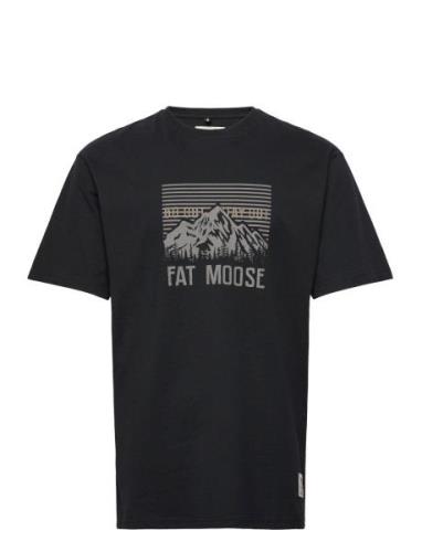 Hike Tee Fat Moose Black