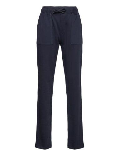 Elastic Waist Trousers Mango Navy