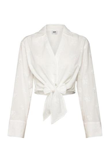 Eudora Shirt Twist & Tango White