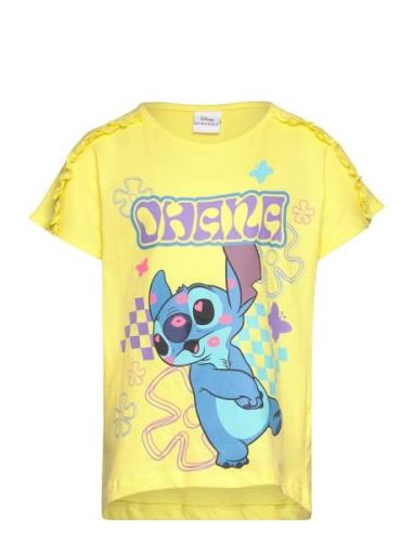 Short-Sleeved T-Shirt Disney Yellow