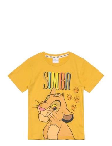 Short-Sleeved T-Shirt Disney Yellow