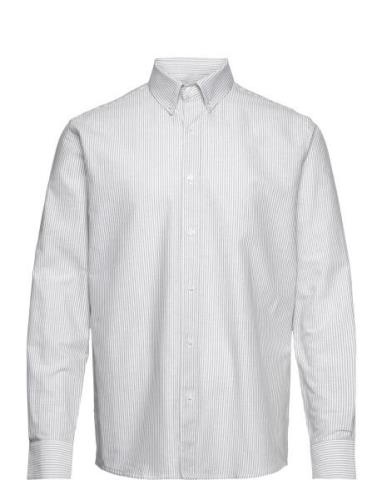 Cotton Oxford Sune Stripe Shirt Bd Mads Nørgaard White
