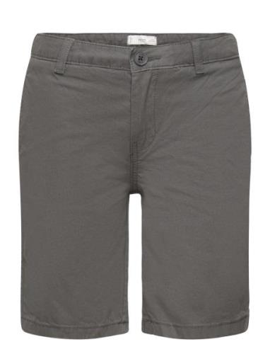 Slim-Fit Chino Cotton Bermuda Shorts Mango Black