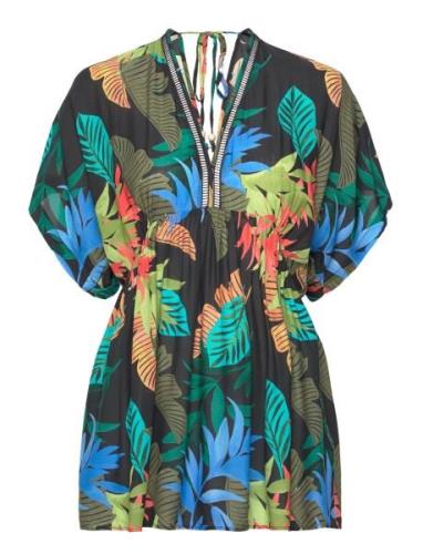 Top Tropical Party Desigual Patterned