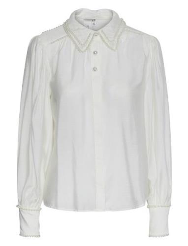 Yaseline Ls Shirt S. - Show YAS White