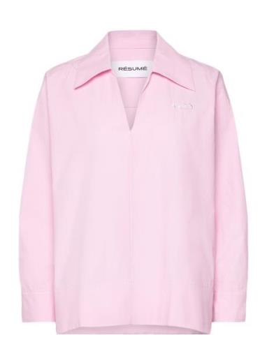 Victoriars Shirt Résumé Pink