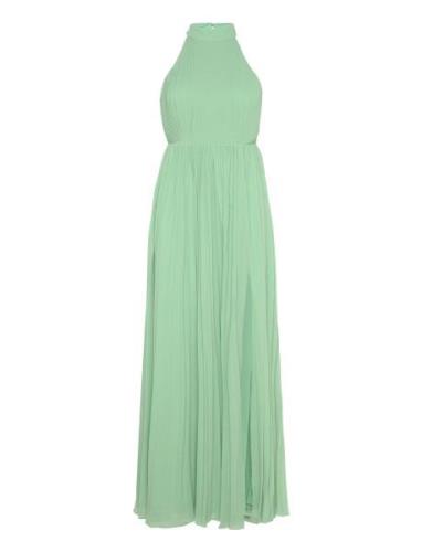 Fionne Pleated Gown Bubbleroom Green