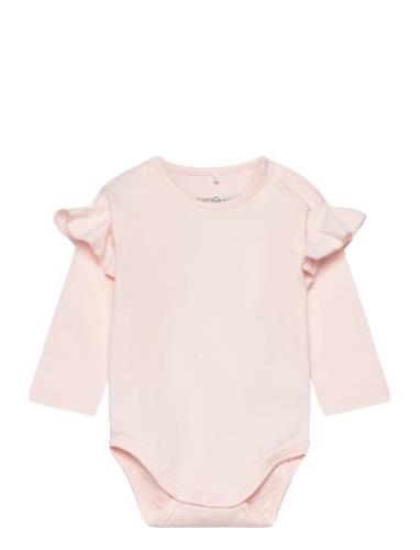 Baby Frilla Bodysuit Gugguu Pink