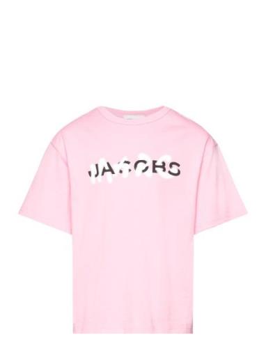 Short Sleeves Tee-Shirt Little Marc Jacobs Pink