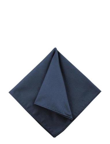 Solid Silk Pocket Square Portia 1924 Navy