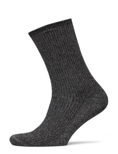 Th Women Glitter Sock 1P Tommy Hilfiger Black