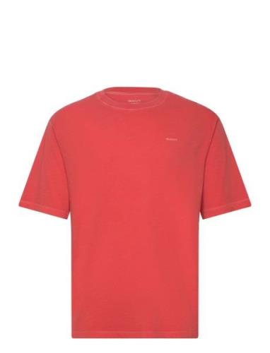 Sunfaded Ss T-Shirt GANT Red