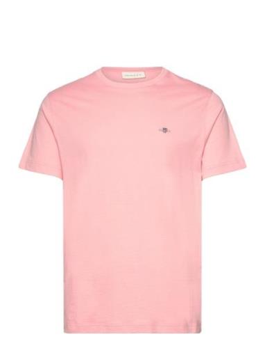 Reg Shield Ss T-Shirt GANT Pink