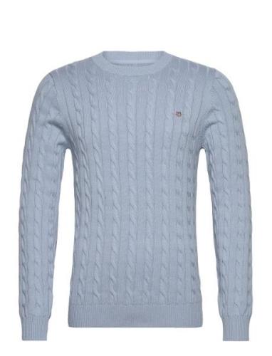 Cotton Cable C-Neck GANT Blue