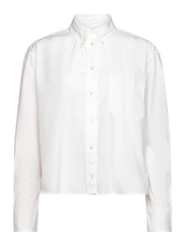 Rel Cropped Shirt GANT White