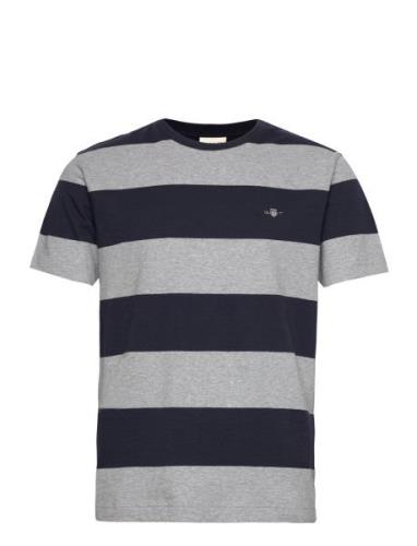 Bar Stripe Ss T-Shirt GANT Grey