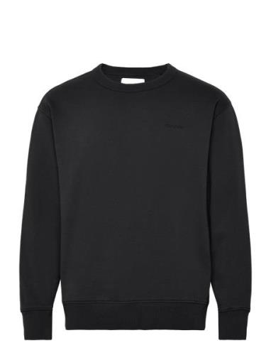 Logo C-Neck Sweat GANT Black