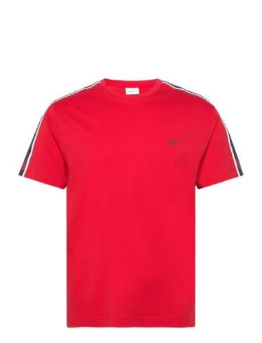 Shoulder Tape Ss T-Shirt GANT Red