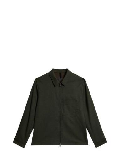 Julius Flannel Overshirt J. Lindeberg Khaki