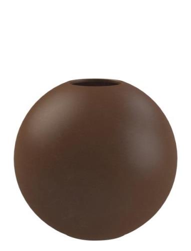 Ball Vase 10Cm Cooee Design Brown