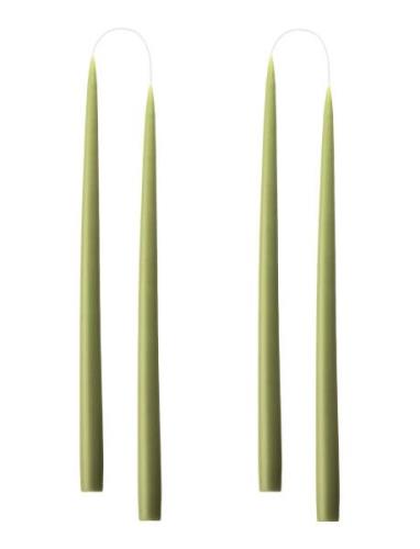 Hand Dipped Candles, 4 Pack Kunstindustrien Green