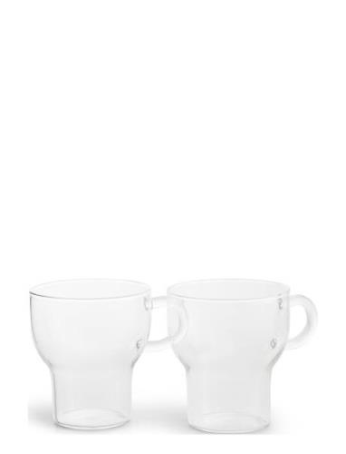 Glass Mug 2-Pack Clear 25 Cl Sagaform