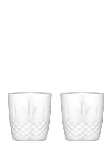 Crispy Porcelain Mug - 2 Pcs Frederik Bagger White