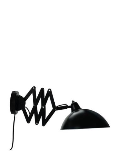 Futura Væglampe Sort/ Hvid M/ Foldearm Dyberg Larsen Black