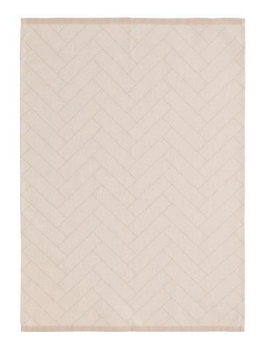 Tea Towel 50X70 Tiles Beige Södahl Beige