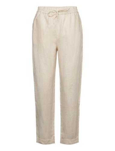 Linen Trousers Rosemunde Cream