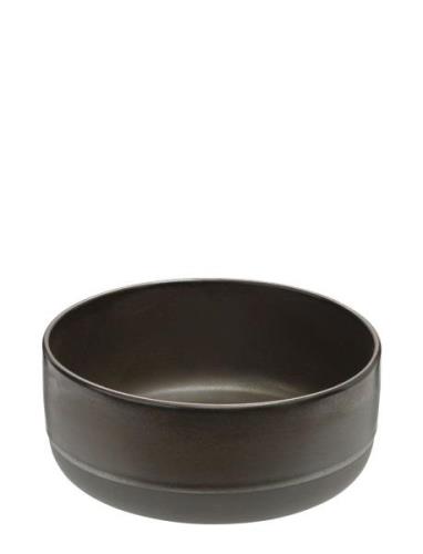 Raw Metallic Brown - Bowl High Aida Black