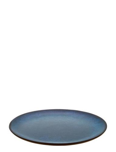 Raw Midnight Blue - Round Dish Aida Blue