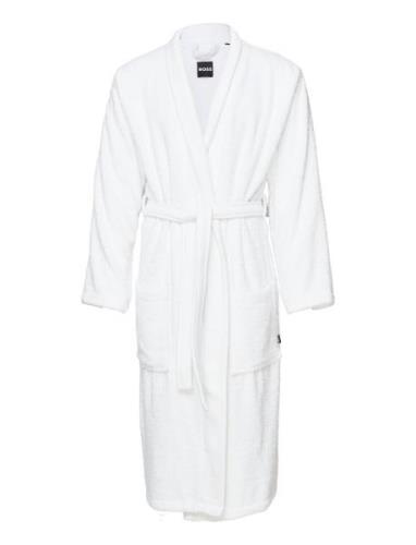 Plain Bath Robe Boss Home White