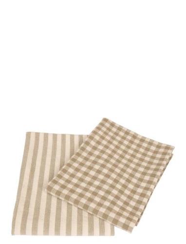 Kitchen Towels Scandinavian Home Beige