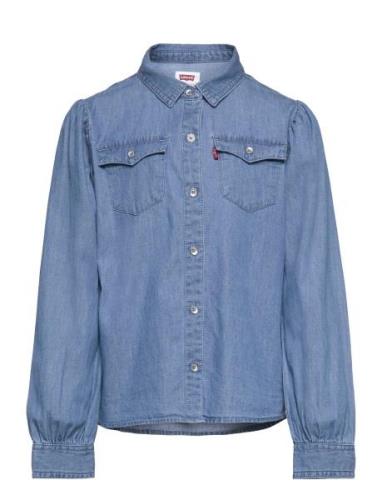 Lvg Full Slv Western Denim Shi / Lvg Full Slv Western Denim Levi's Blu...