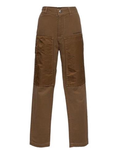 Ptrent Trousers Diesel Brown