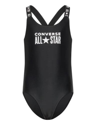 Cnvg 1 Pc Core Logo Swimsuit Converse Black