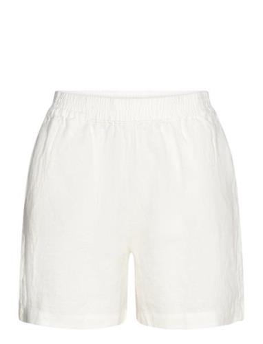 Linen Shorts Rosemunde White