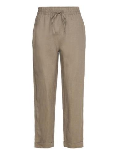 Linen Trousers Rosemunde Beige