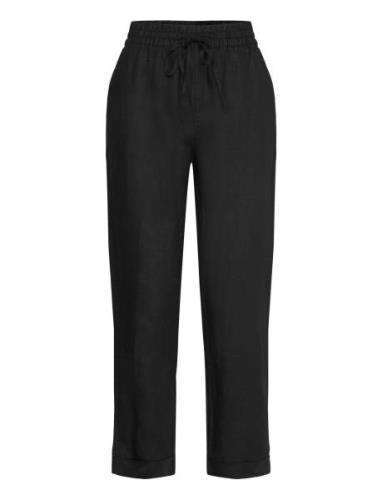 Linen Trousers Rosemunde Black