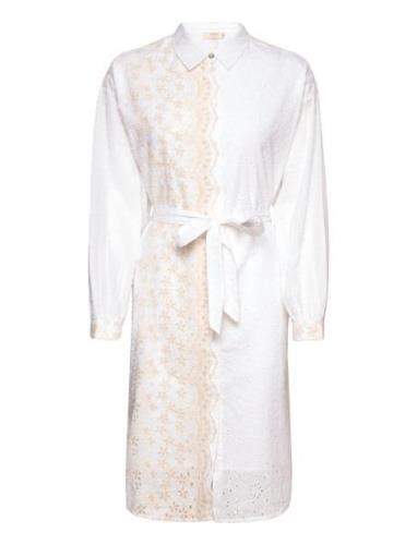 Crrymyma Shirt Dress - Mollie Fit Cream White